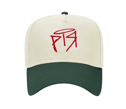 PIR Cap- Natural/Green